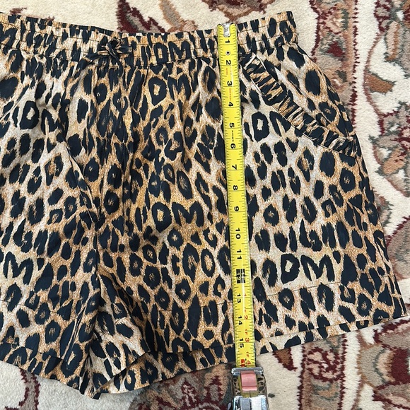 Damson Madder Leopard Pull On Shorts - Picture 10 of 13